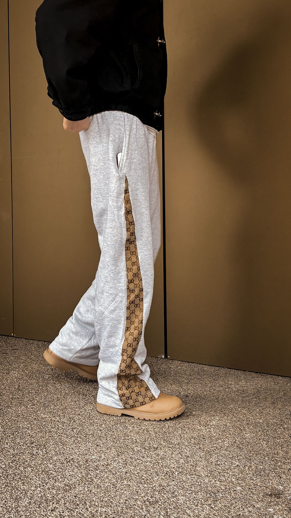 Miniature : Jogging flare brun