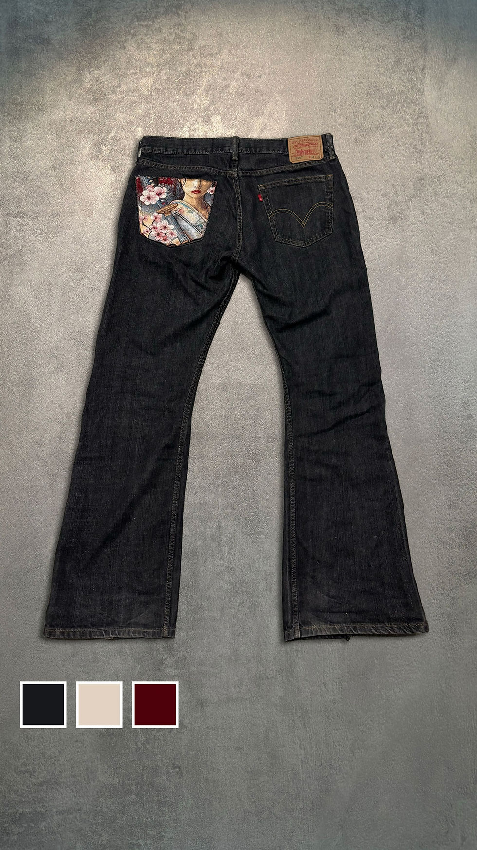 Miniature : Jean flare Asie