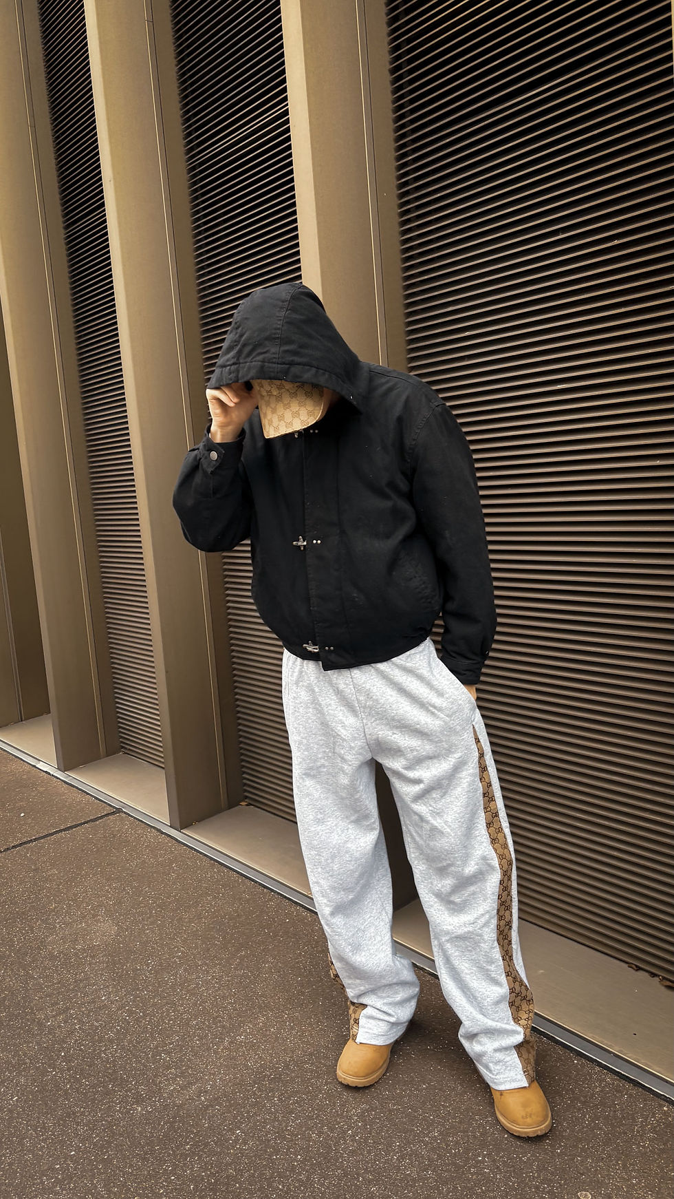 Miniature : Jogging flare brun