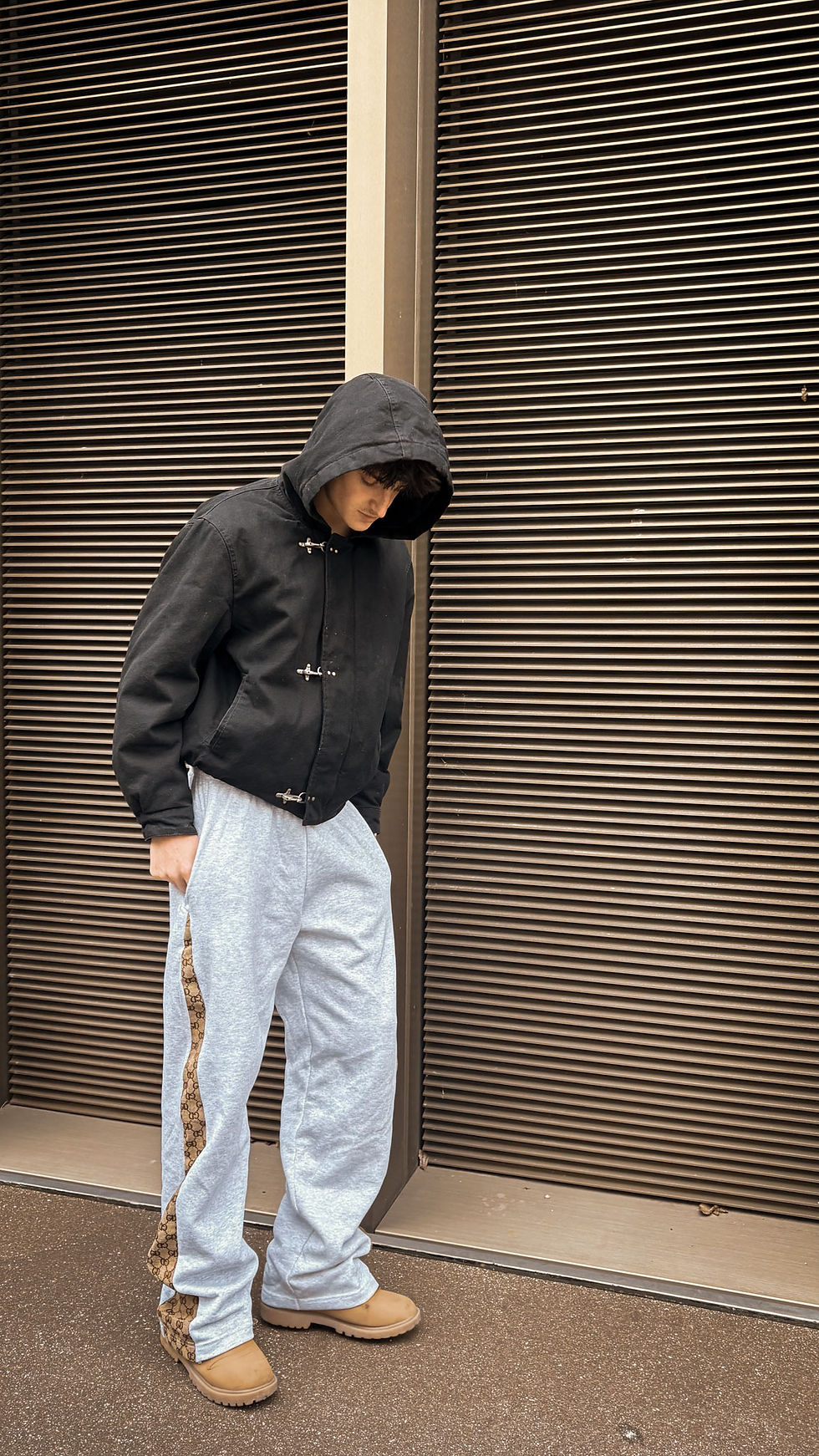 Miniature : Jogging flare brun