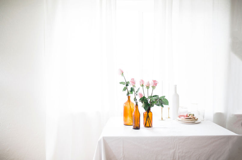 Artful Table Arrangement