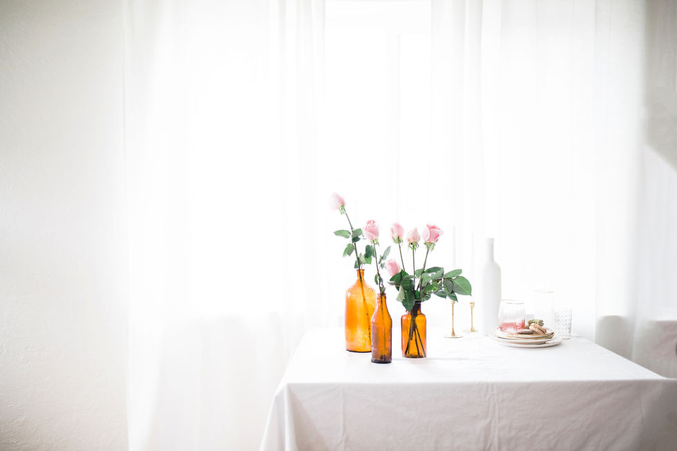 Minimalist Table Decor