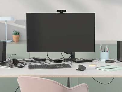 Logi Dock All in one | ตัวแปลงเสริมที่มาพร้อมลำโพง และระบบเปิด-ปิดไมค์แบบแตะขณะประชุม