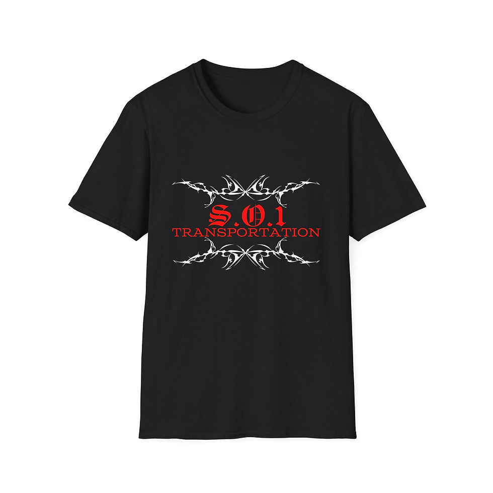 1st S.O.1 Transport Unisex Softstyle T-Shirt - Casual Chic for Everyday Wear