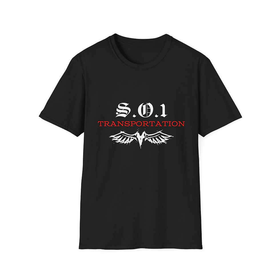 Unisex Softstyle T-Shirt - Transportation Graphic Tee