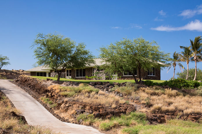 Keawanui, Off-Grid Home, North Kohala Coast, Hawaii Island architecture, lava rock home.