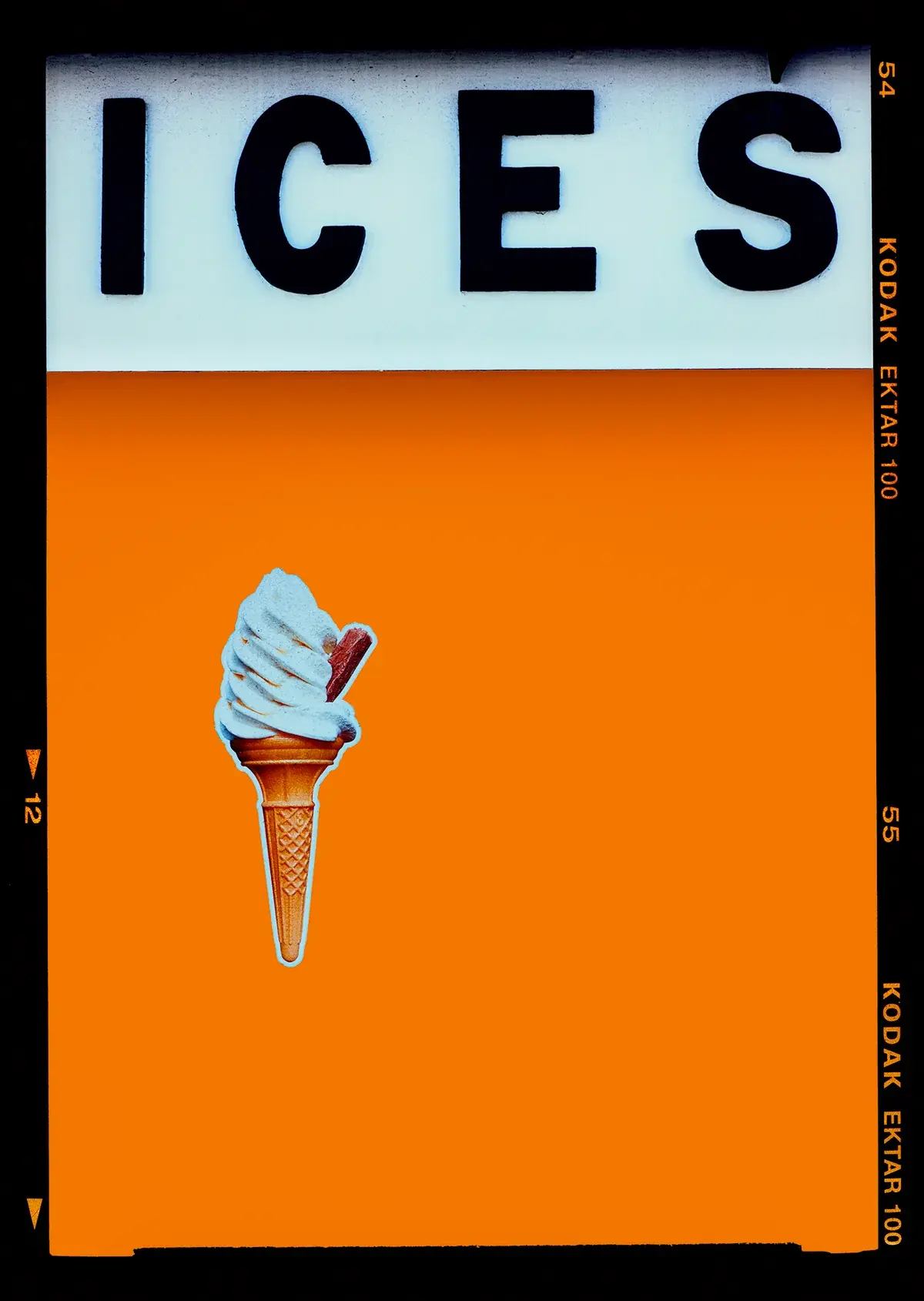 RICHARD HEEPS - ICES - BURNT ORANGE Limited Edition