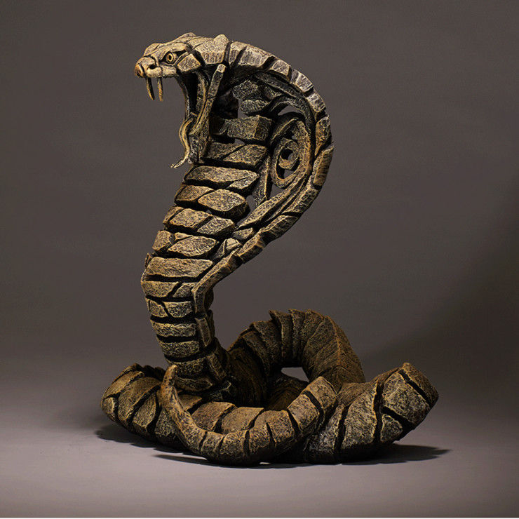EDGE SCULPTURE COBRA SNAKE DESERT Adamo Gallery