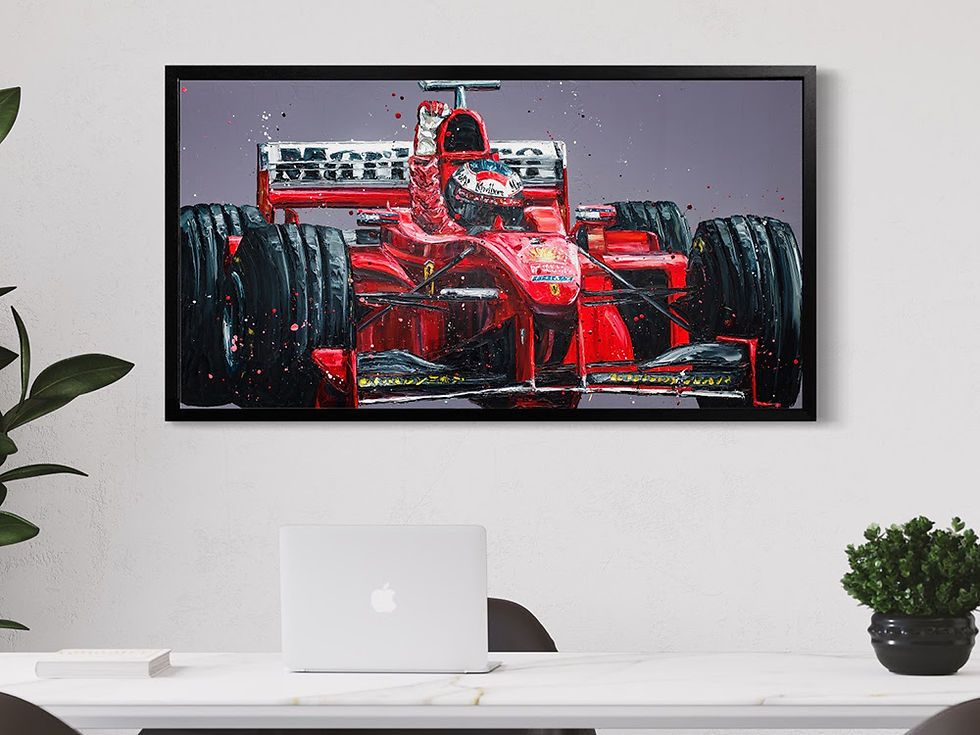 PAUL OZ - CABRERIZO SCHUMI '98 Embellished Canvas