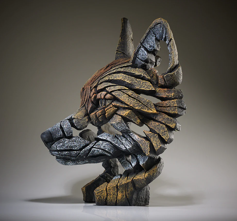 EDGE SCULPTURE FOX BUST Adamo Gallery
