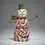 Thumbnail: EDGE SCULPTURE - RED SNOWMAN ILLUMINATION Limited Edition