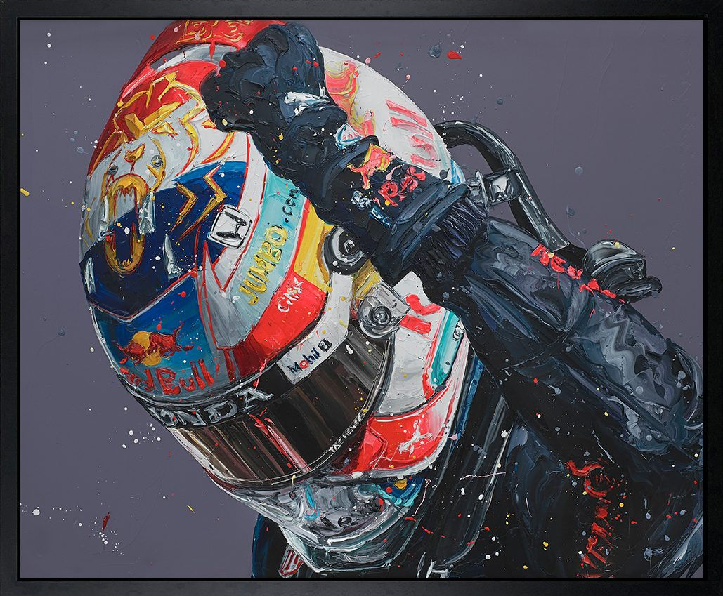 PAUL OZ - MAX DUTCH GP '21 Embellished Canvas