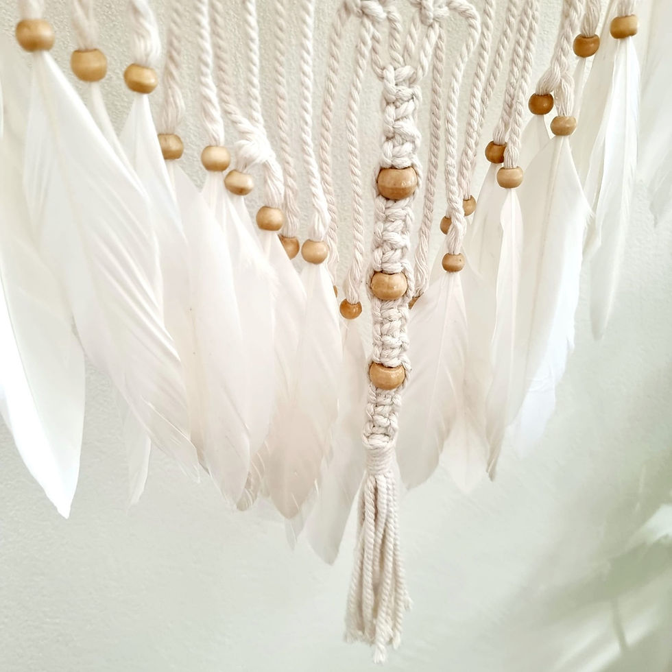 Miniaturbild: Traumfänger / Windspiel Boho-Luxury