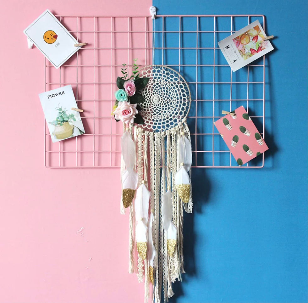 Miniaturbild: Traumfänger / Windspiel Flower-Lux