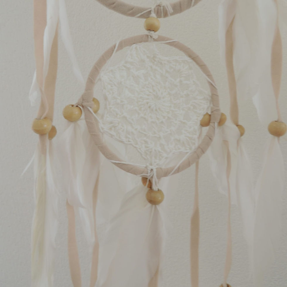 Miniaturbild: Makramee Traumfänger boho-trio