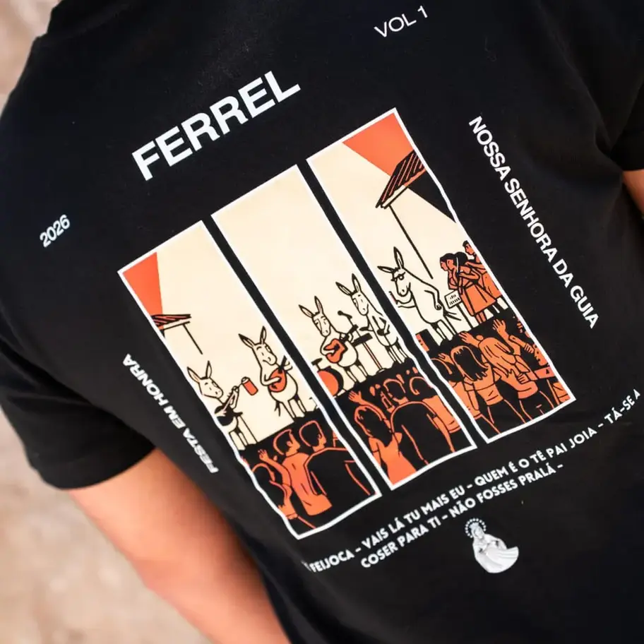t-shirt-preta-festa-ferrel