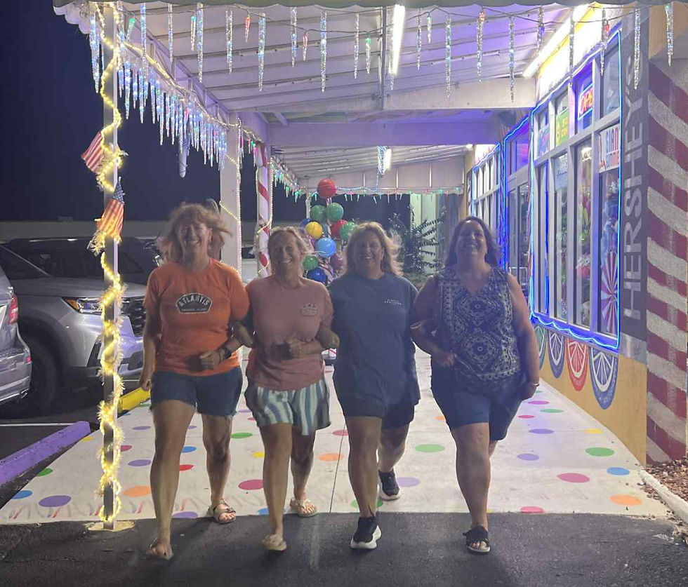 Having fun together!