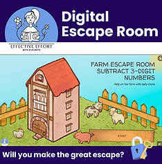 TPT Cover Subtract 3 -Digit Numbers Escape Image.png