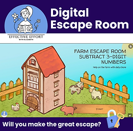 TPT Cover Subtract 3 -Digit Numbers Escape Image.png