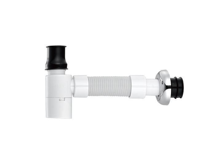 세면기 벽트랩 (화이트)