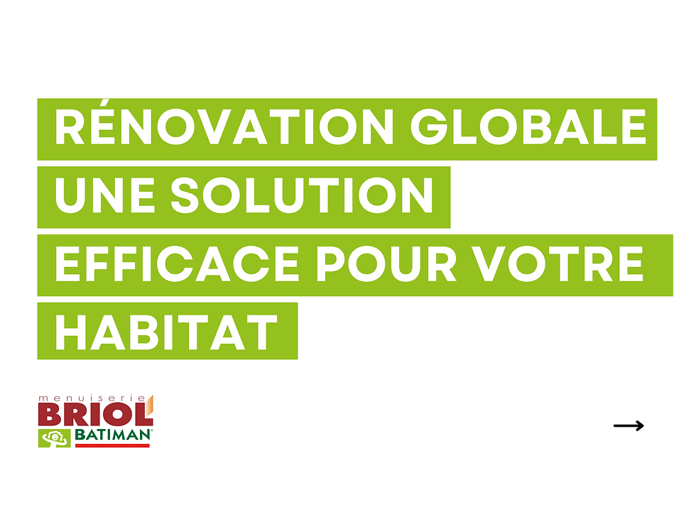 Rénovation Globale : Une Solution Efficace pour Votre Habitat