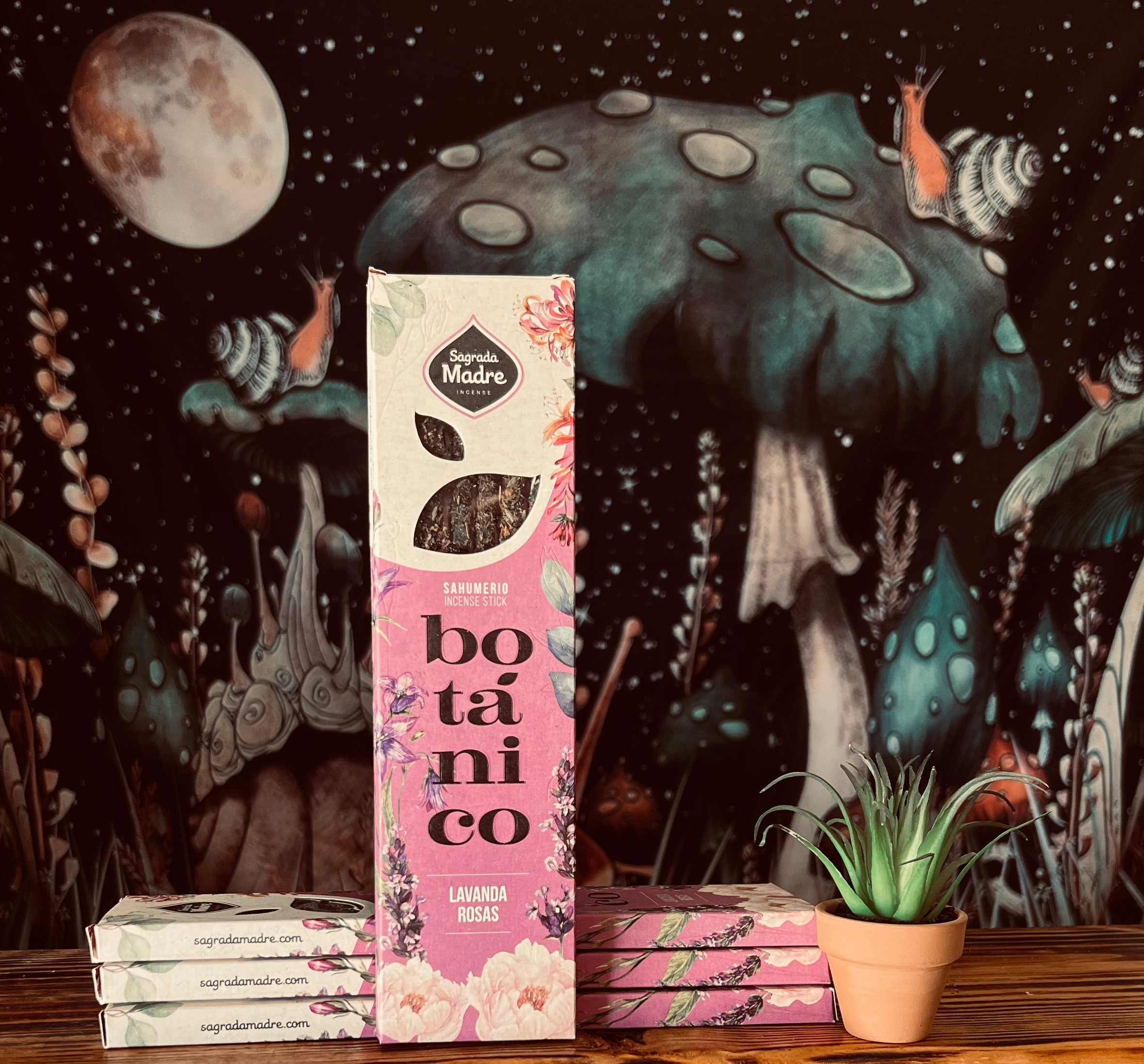 Sangrada Madre- Botanical Incense/Lavander & Rose