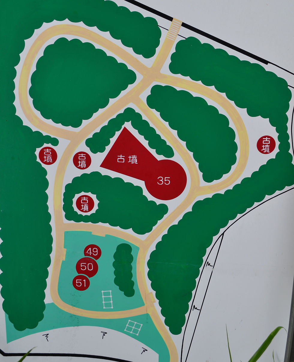 青木遺跡4号地 分布図