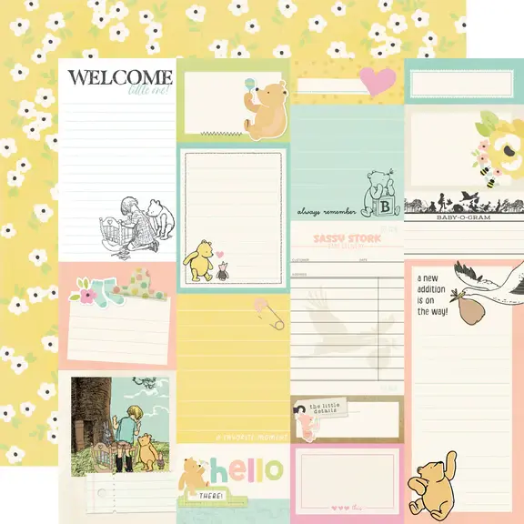 Thumbnail: Simple Stories Say Cheese Classic Pooh Baby Collection Kit- SS25800