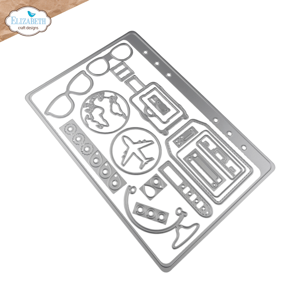 ECD Rounded Travel Page Die Set- 2356