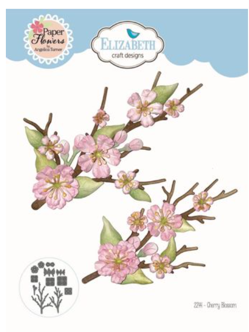 ECD Metal Dies- Cherry Blossom- 2244
