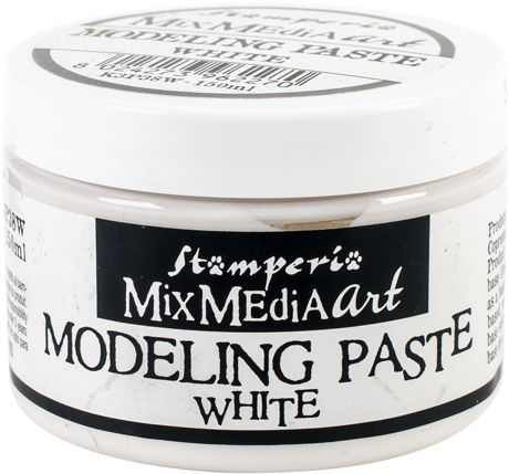 Stamperia Modeling Paste 150ml- White- K3P38W