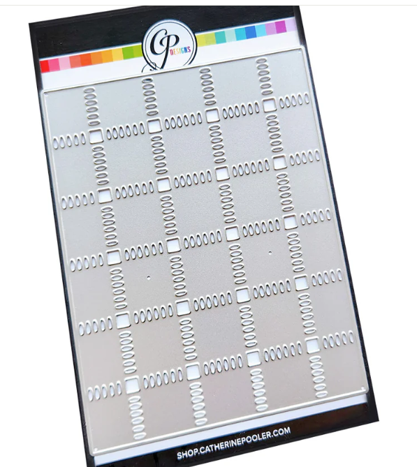 Catherine Pooler Country Plaid Cover Plate Die- CPD1640