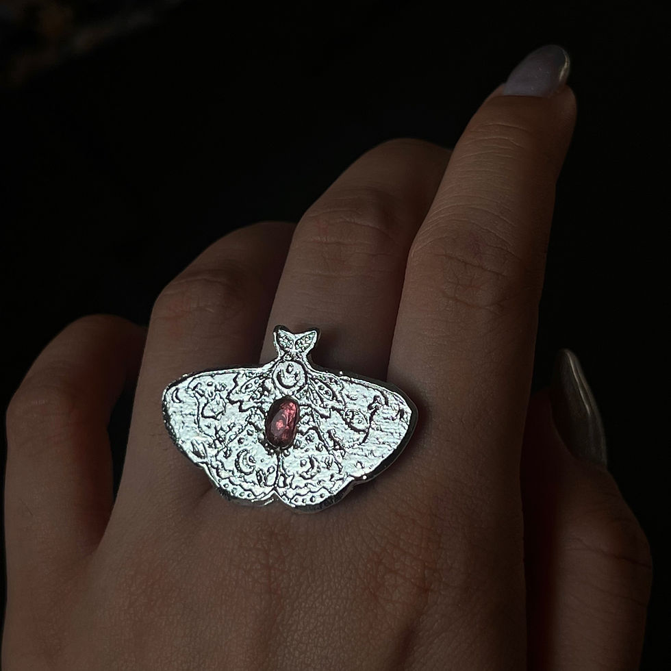 Thumbnail: Luna Moth Ring 