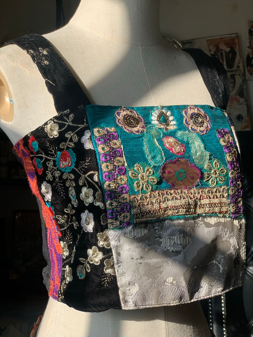 Thumbnail: Patchwork Crop Top
