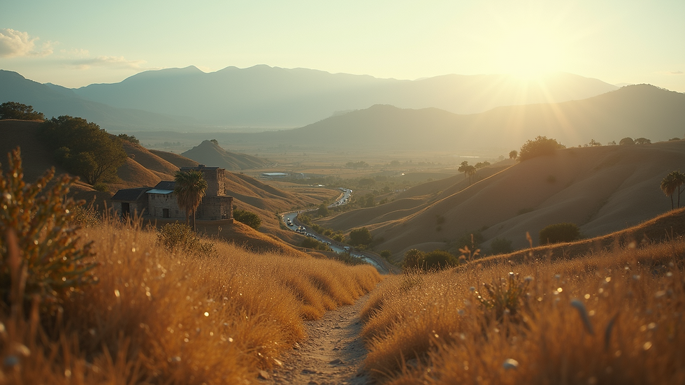 Vista panorámica de la Granja Molino Sullana en Piura