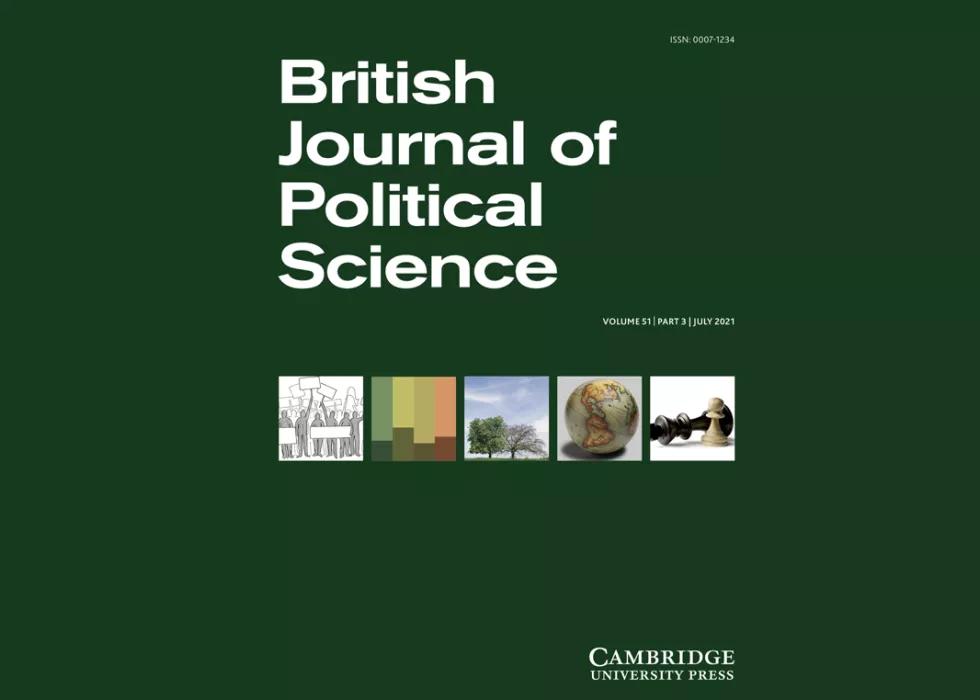 British Journal of Political Science cover art (journal identity image)