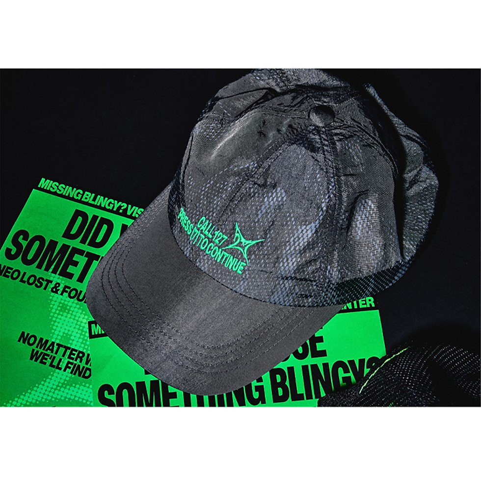 섬네일: NCT 127 [NEO LOST&FOUND CENTER] OFFICIAL MD 07 BALL CAP (B ver.)