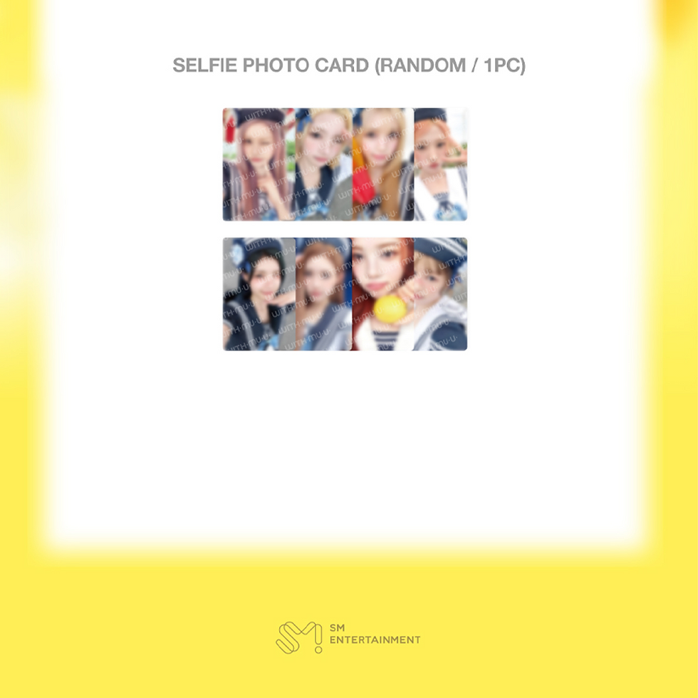 섬네일: Hearts2Hearts POP-UP [LEMON TANG] OFFICIAL MD 15 RANDOM TRADING CARD (B ver.)