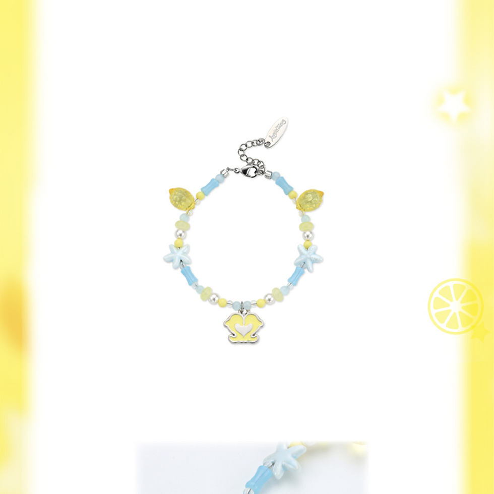 Thumbnail: Hearts2Hearts POP-UP [LEMON TANG] OFFICIAL MD 07 BEADS BRACELET SET
