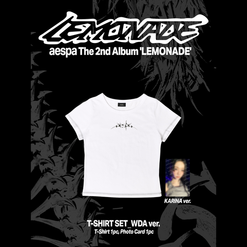 aespa] 2026 aespa WEEK - MAKE IT LEMONADE OFFICIAL MD13 T-SHIRT