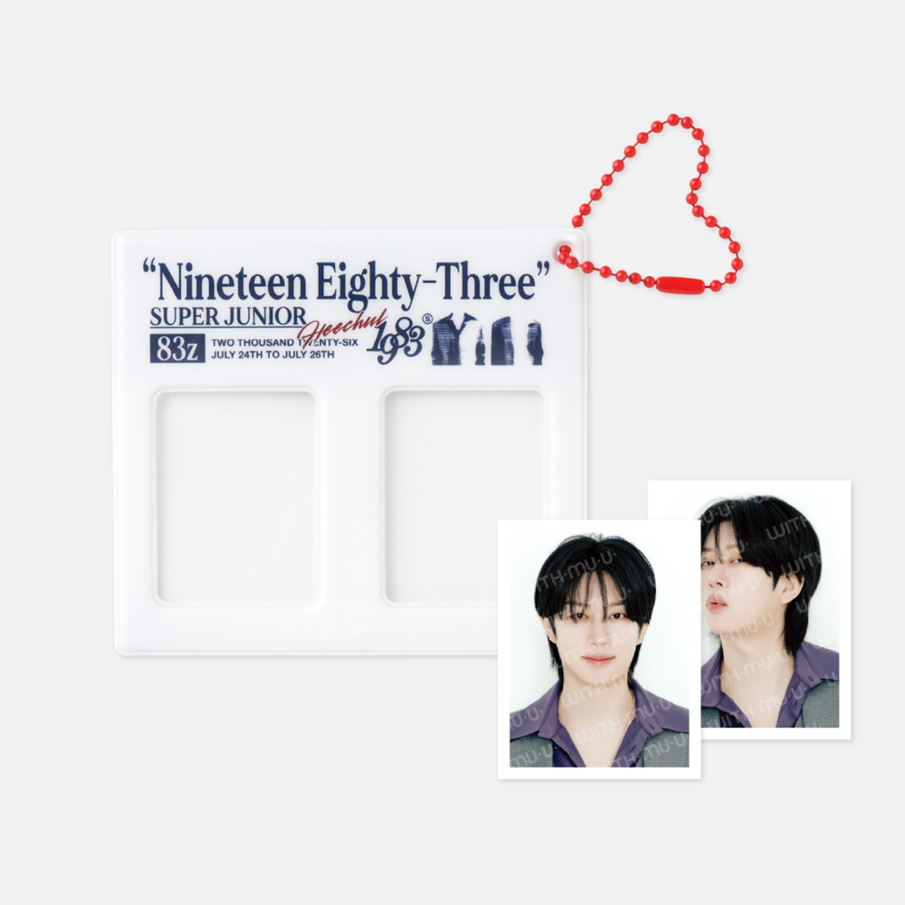 SUPER JUNIOR-83z FAN-CON TOUR [1983] IN SEOUL OFFICIAL MD 03 ID PHOTO HOLDER SET