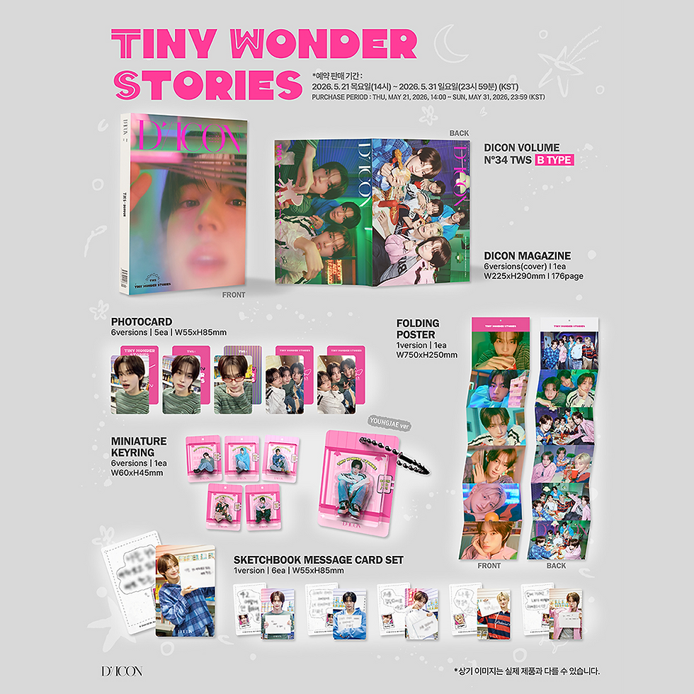 섬네일: [TWS] DICON VOLUME Nº34 TWS TINY WONDER STORIES (B-TYPE)