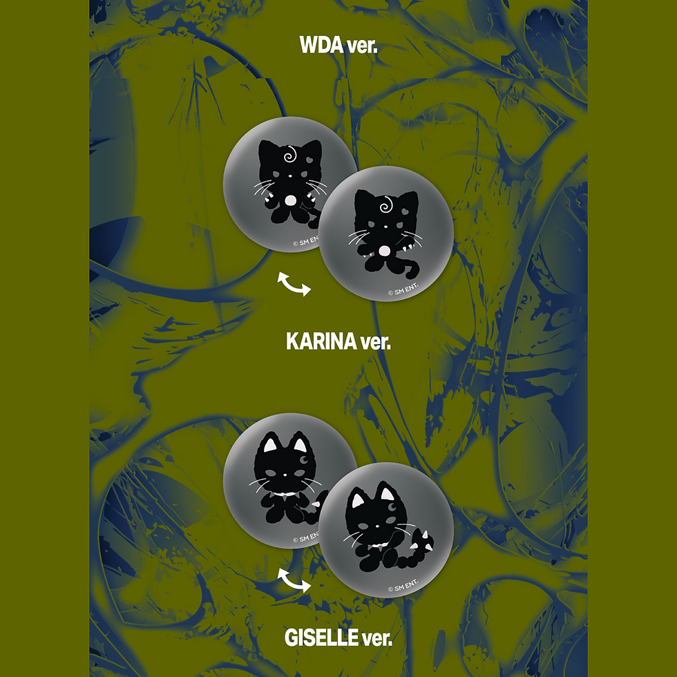 섬네일: [aespa]2026 aespa WEEK-MAKE IT LEMONADE OFFICIAL MD22 LENTICULAR PIN BUTTON