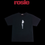 섬네일: ROSÉ [ROSIE] ROSIE BLACK T-SHIRT