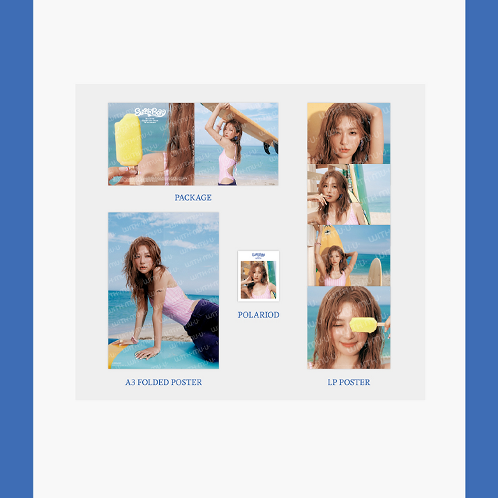 섬네일: Red Velvet Summer Mini Album [Velvet Summer] OFFICIAL MD 02 PHOTO PACKAGE