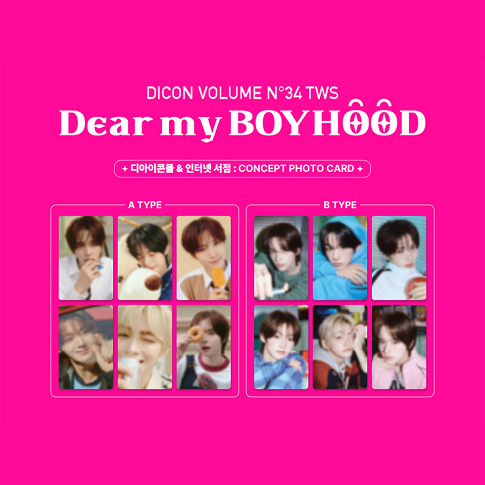 섬네일: [TWS] DICON VOLUME Nº34 TWS DEAR MY BOYHOOD (A-TYPE)