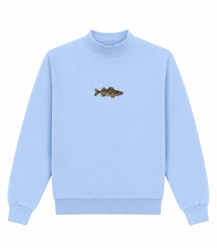 Walleye Mock Neck