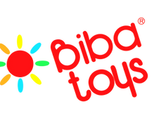 BIBA TOYS factory logo, global supplier of EN71 and ASTM certified infant activity toys and musical mobiles.