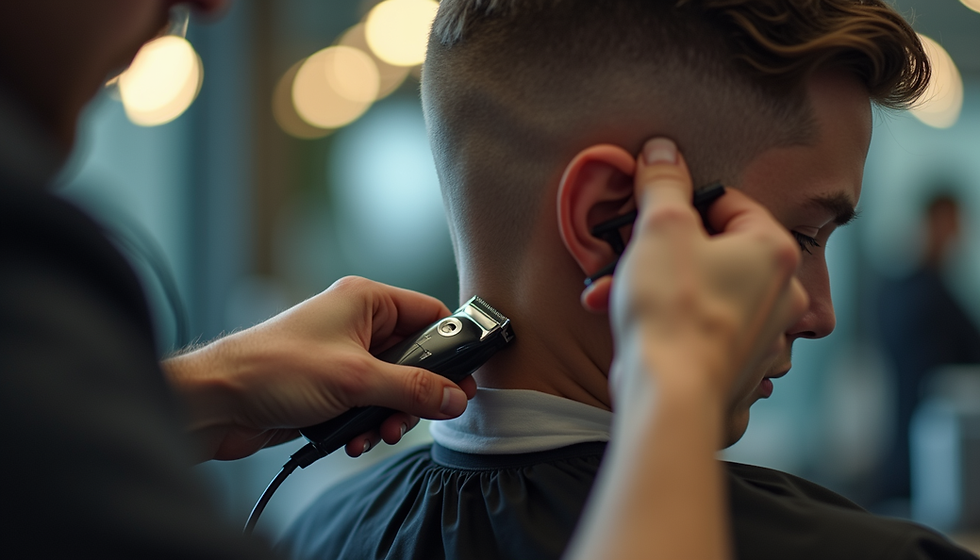 Experience the Best Low Fade Haircut at Crown & Clippers Barbershop in Scarborough