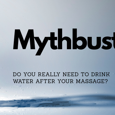 Is Water Really Important After Your Massage?